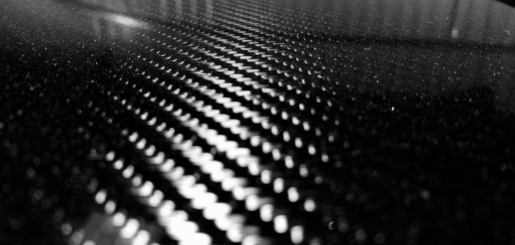 Carbon fibre closeup